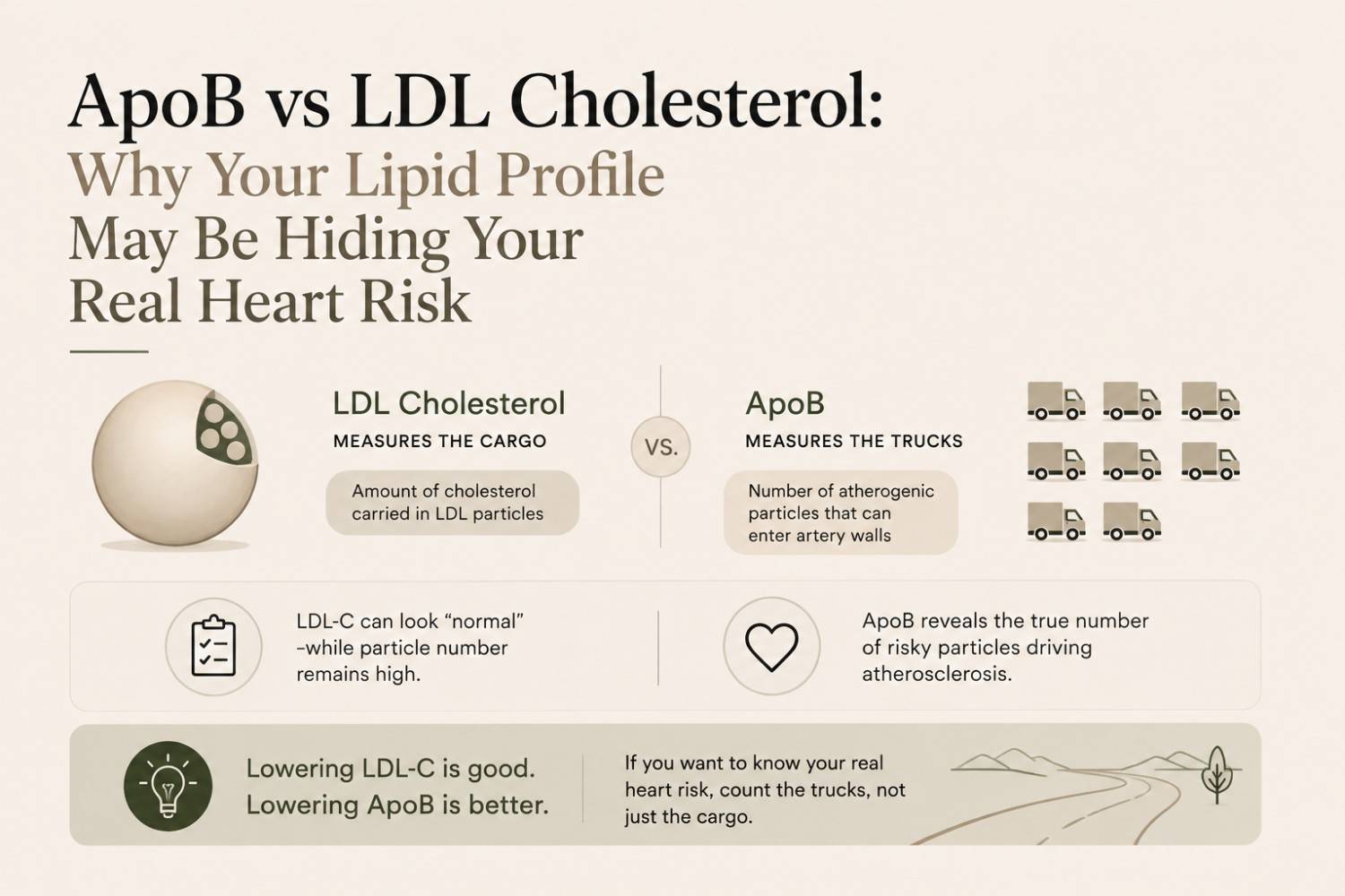 ApoB vs LDL Cholesterol: Why Your Lipid Profile May Be Hiding Your Real Heart Risk