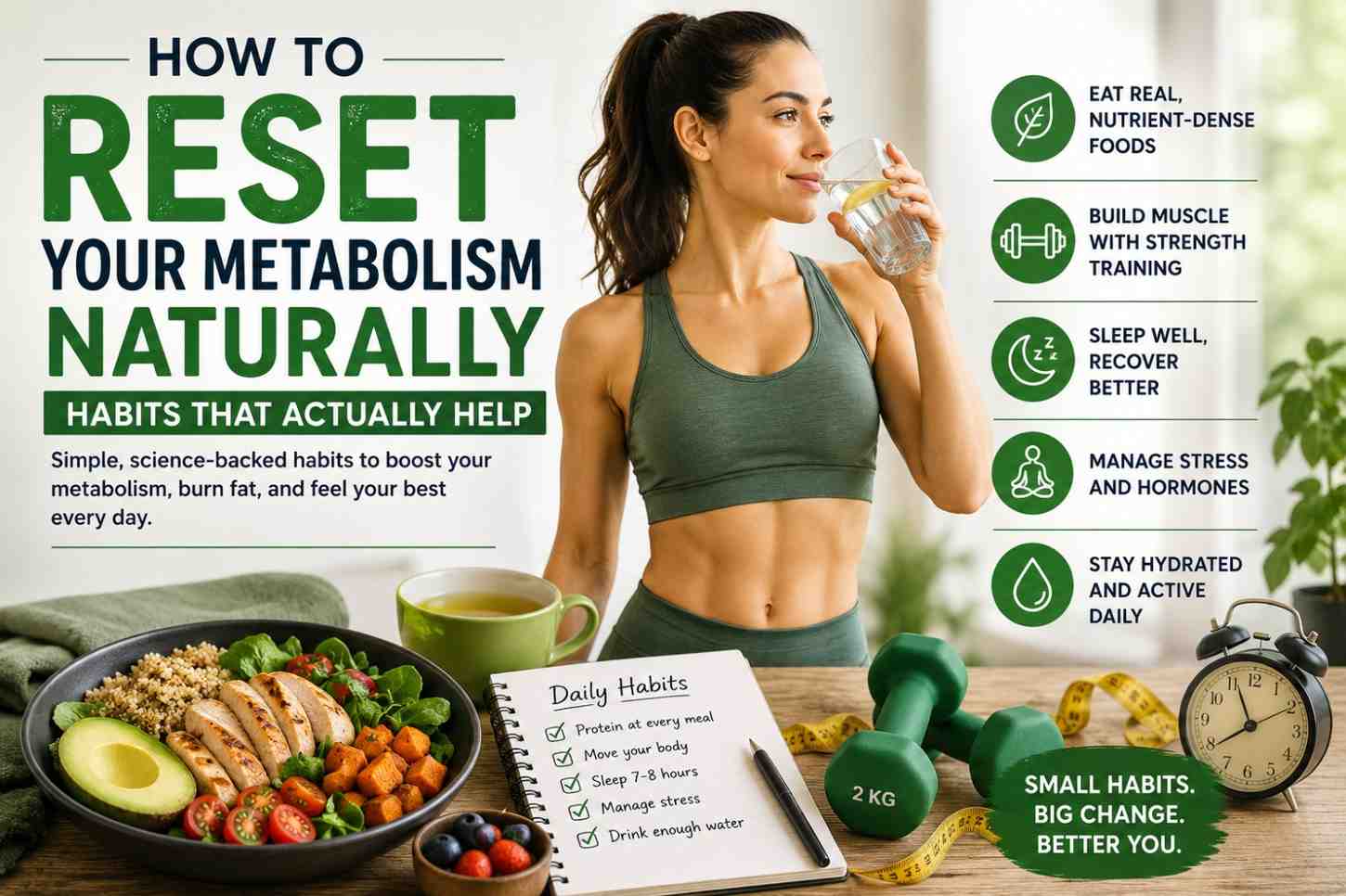 How to Reset Your Metabolism Naturally: Habits That Actually Help