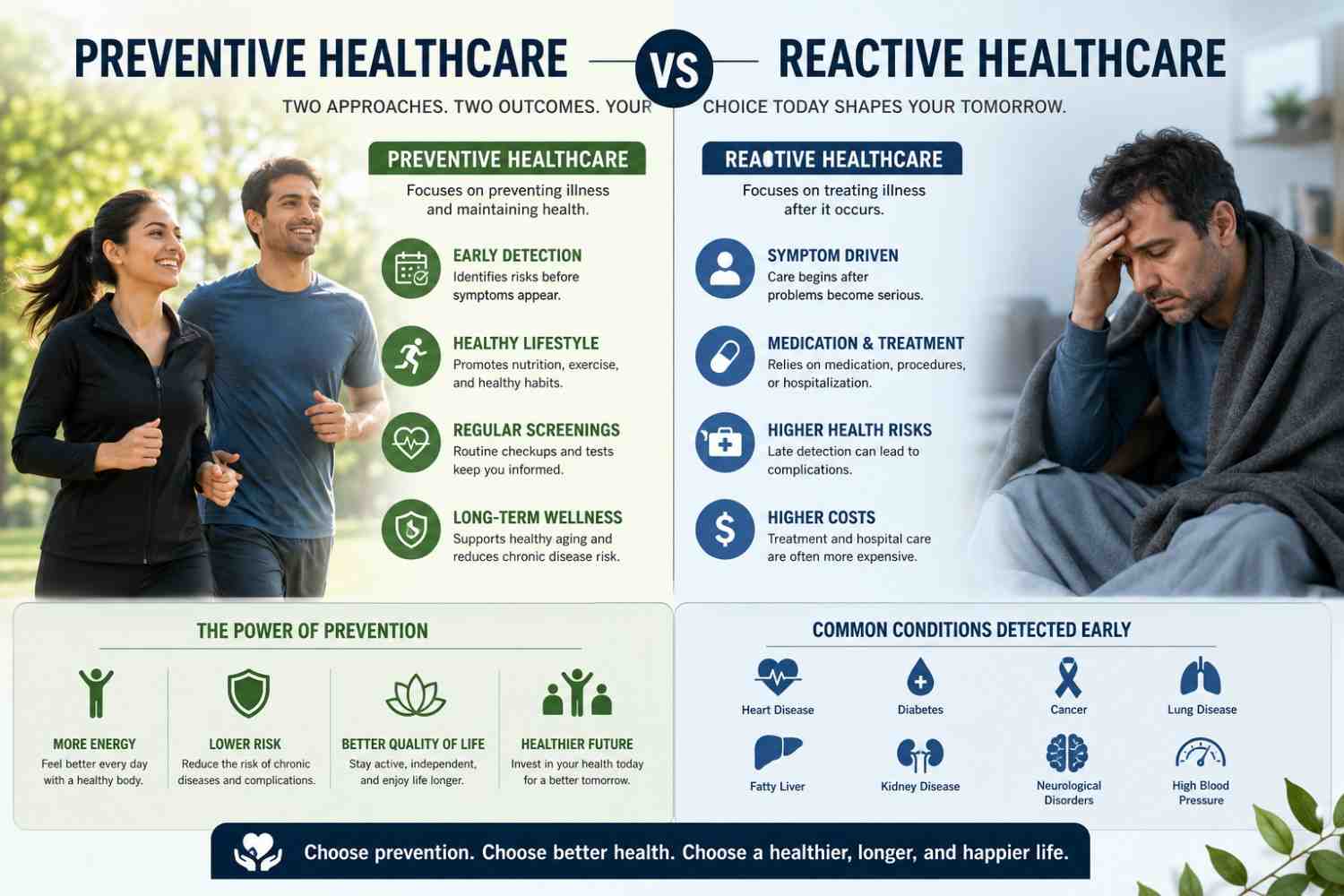 Preventive Healthcare vs Reactive Healthcare: What's the Difference?